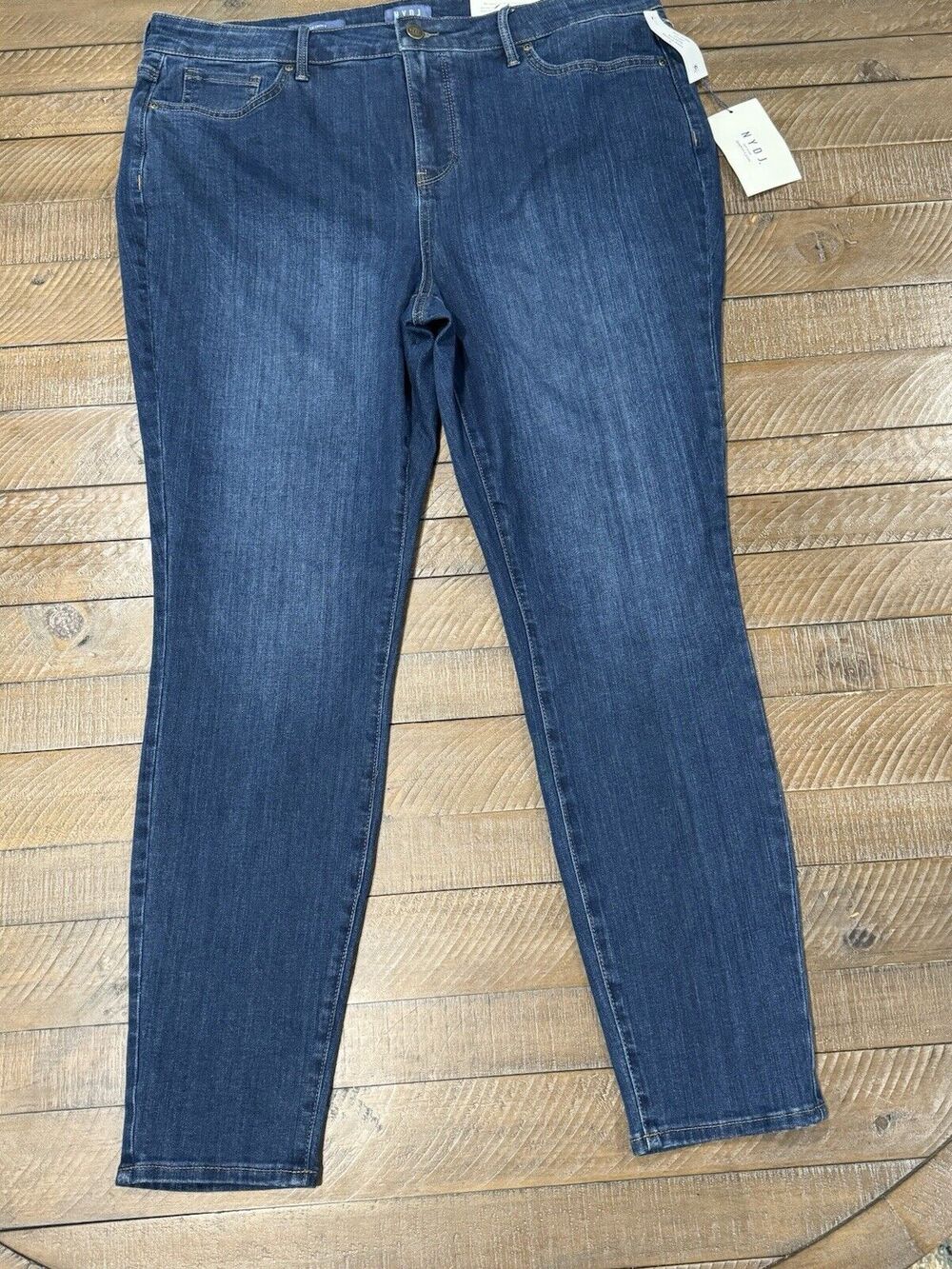 NYDJ Women's Skinny Jeans In Medium Wash, 16
